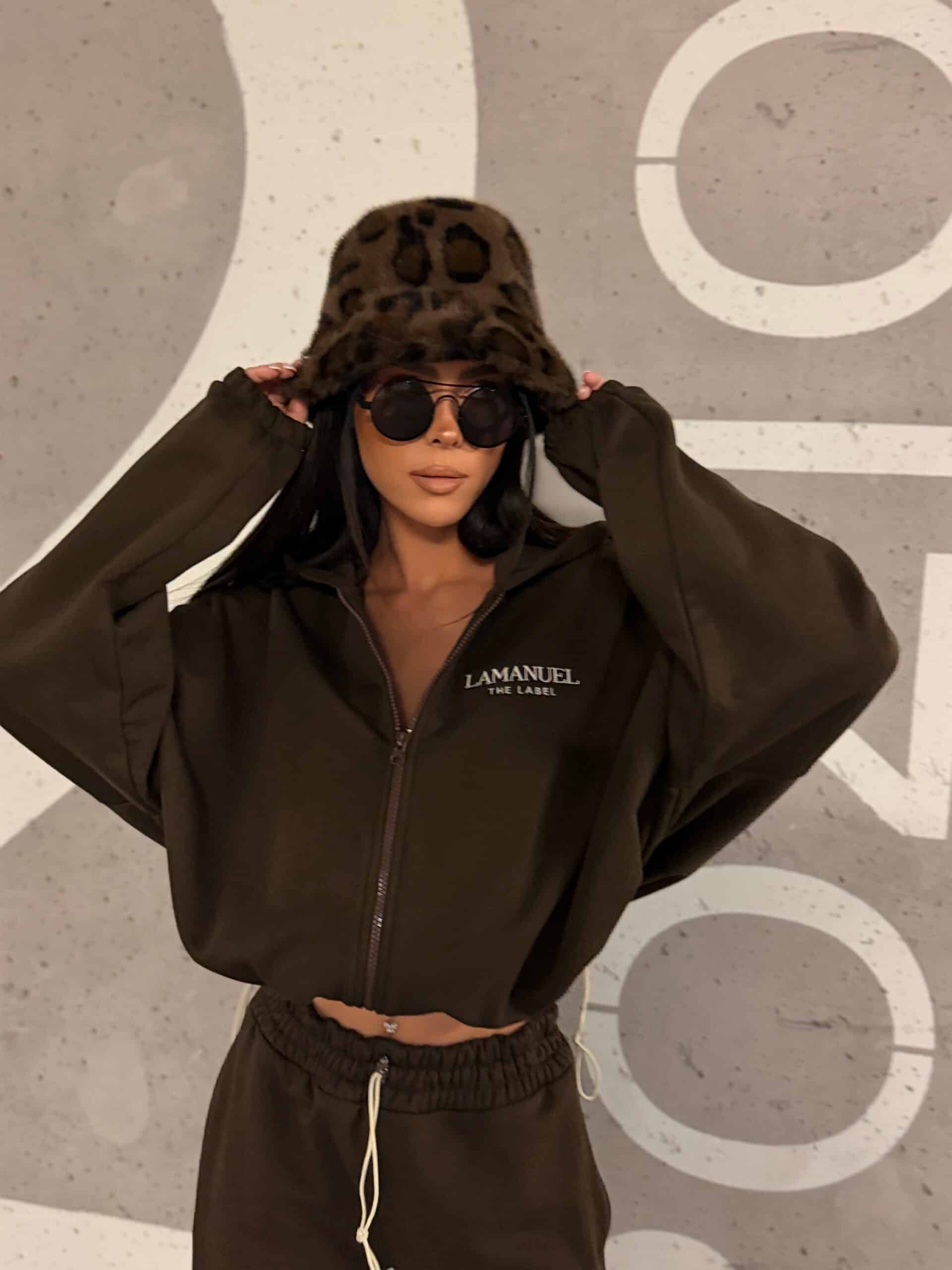 Bluza BASIC La Manuel czekolada - obrazek 4