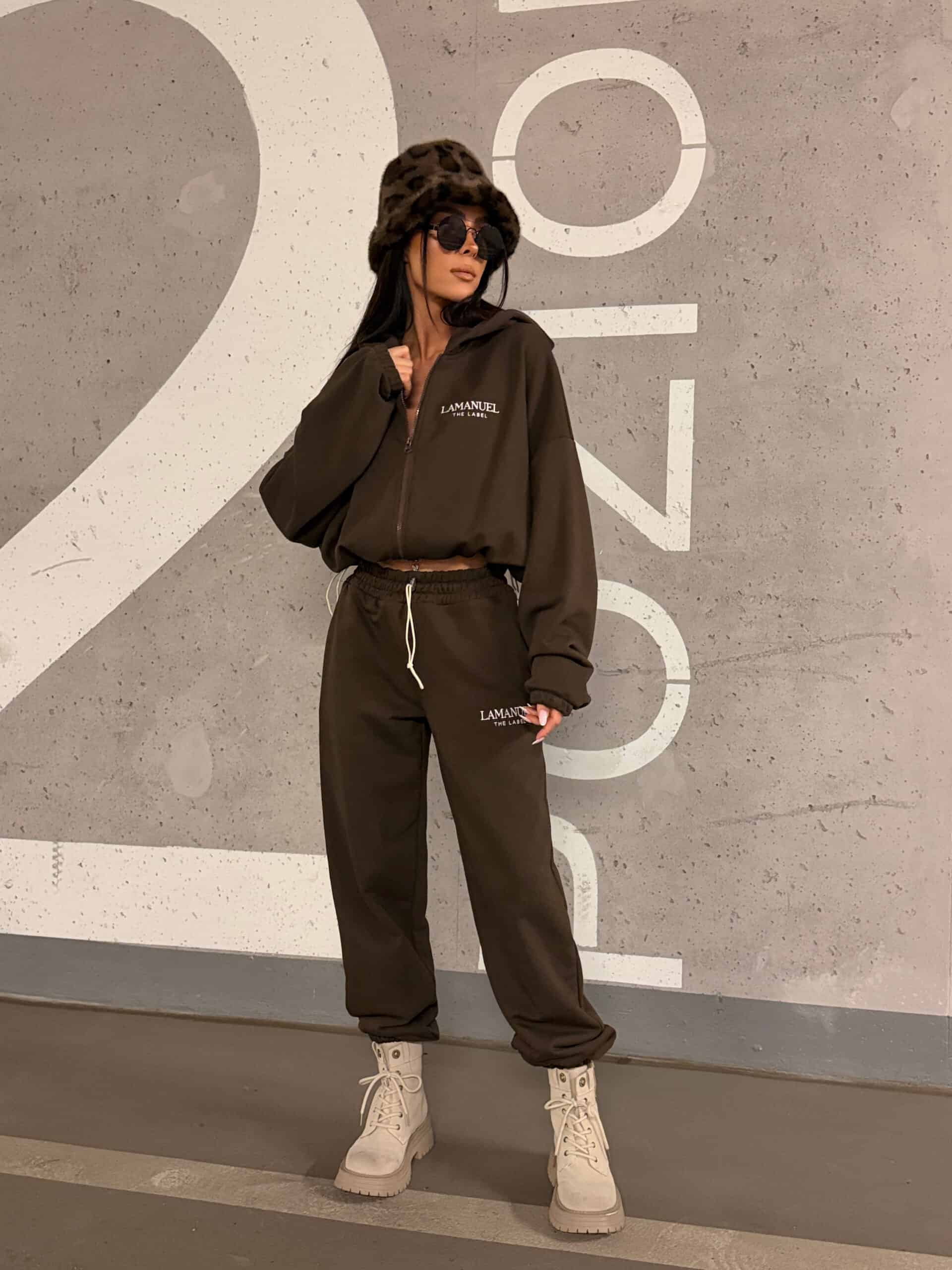Bluza BASIC La Manuel czekolada - obrazek 8