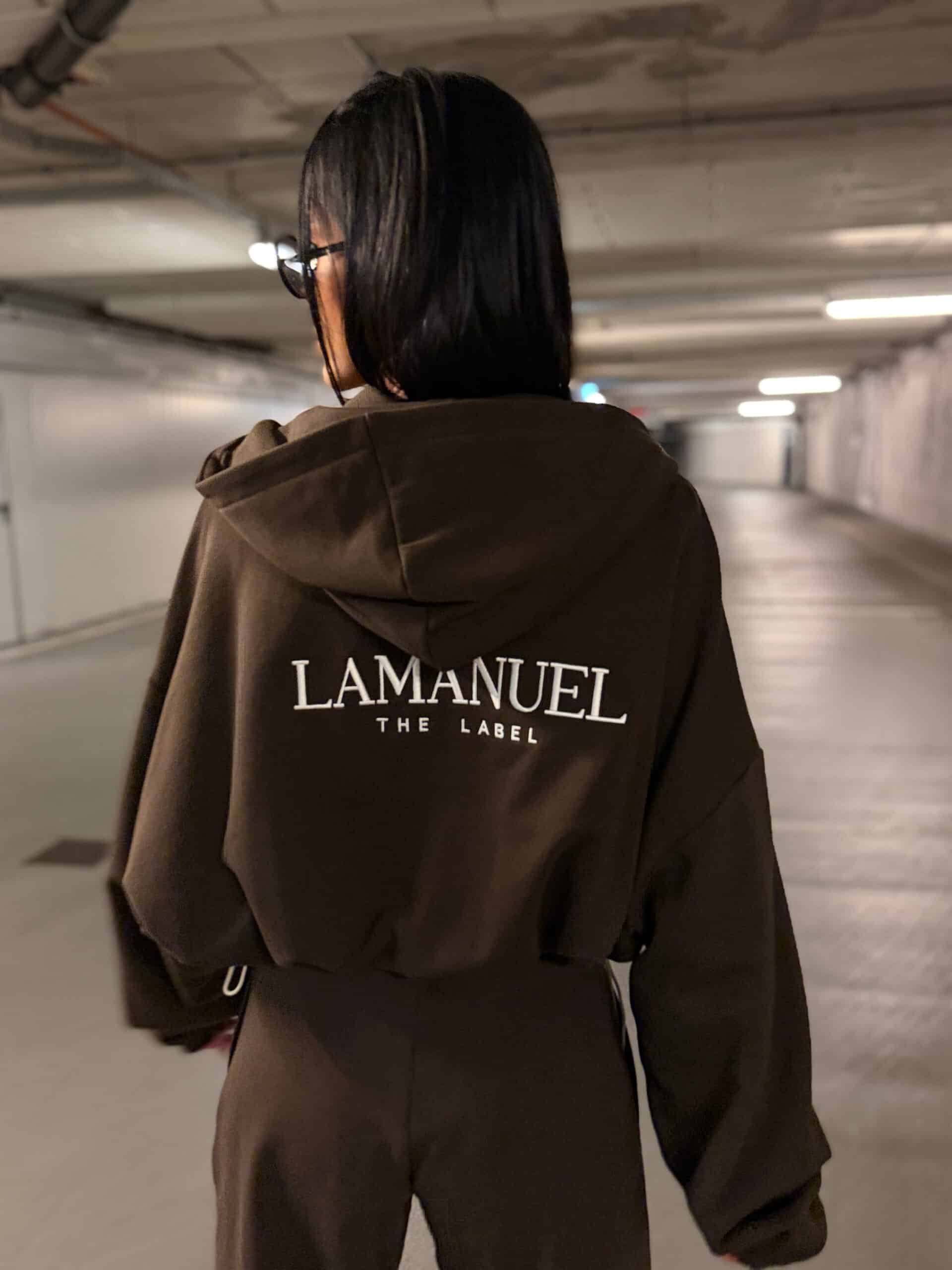 Bluza BASIC La Manuel czekolada - obrazek 3