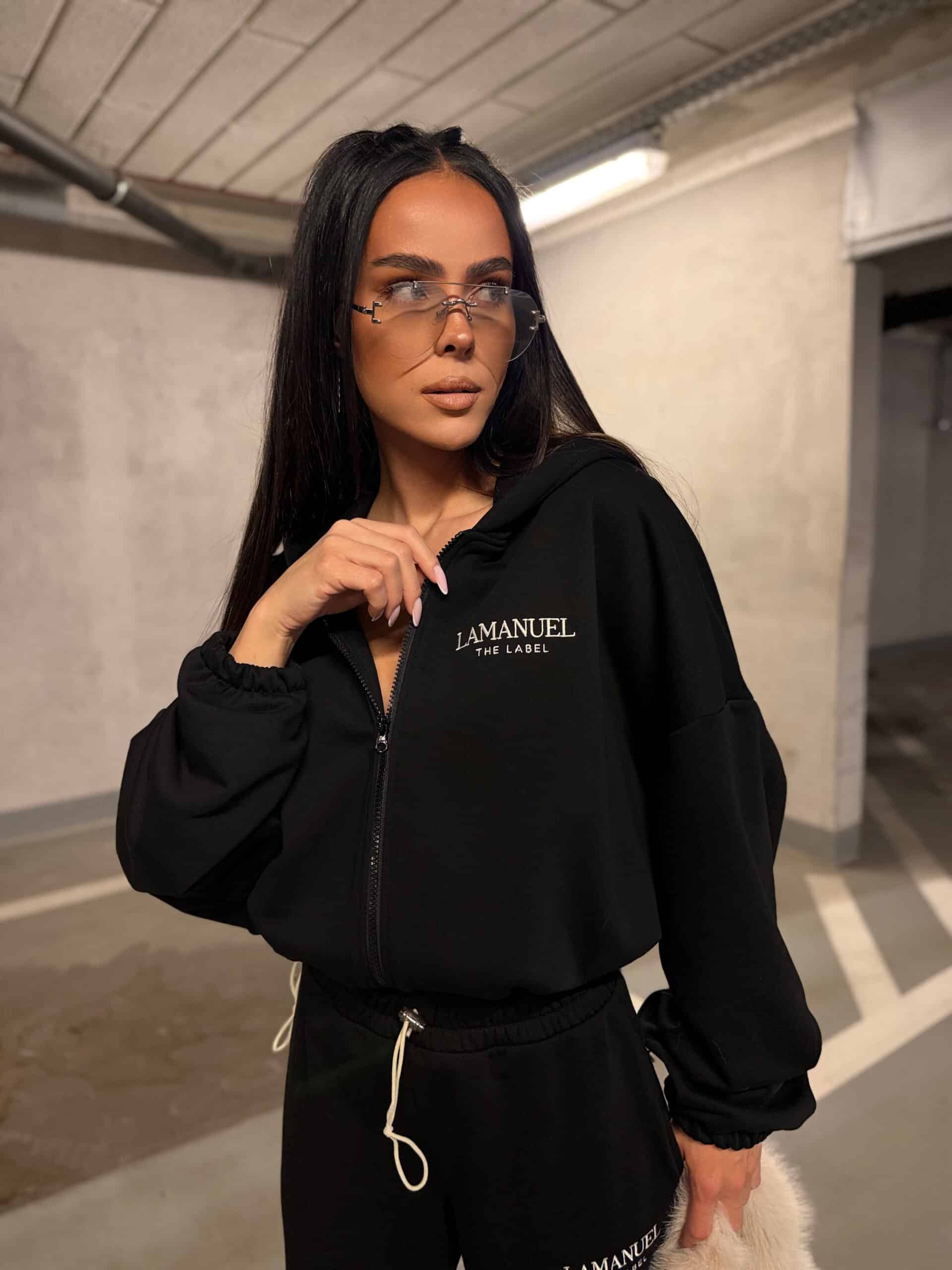 Bluza BASIC La Manuel czarna