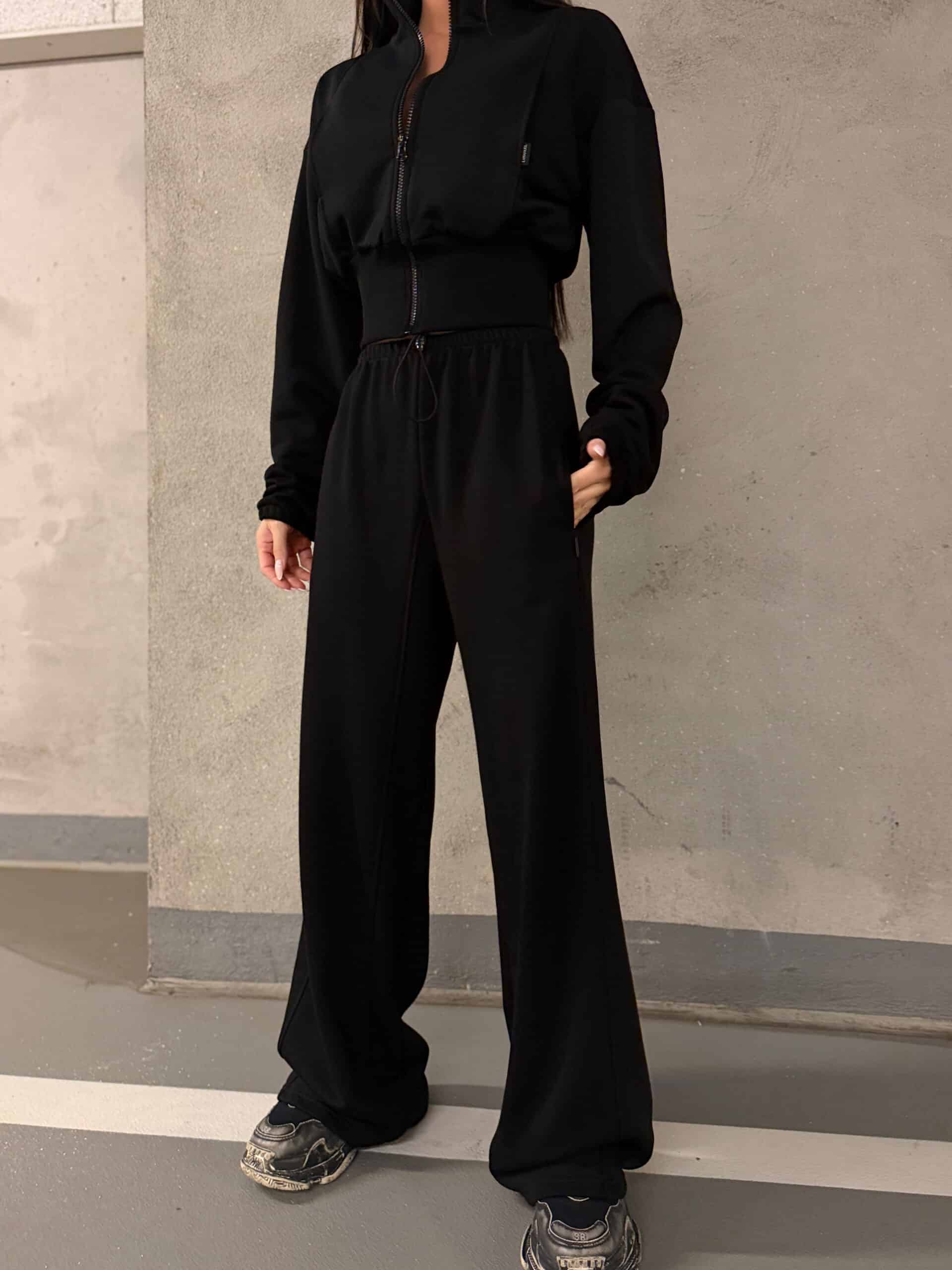 Bluza HAZEL La Manuel czarna - obrazek 12