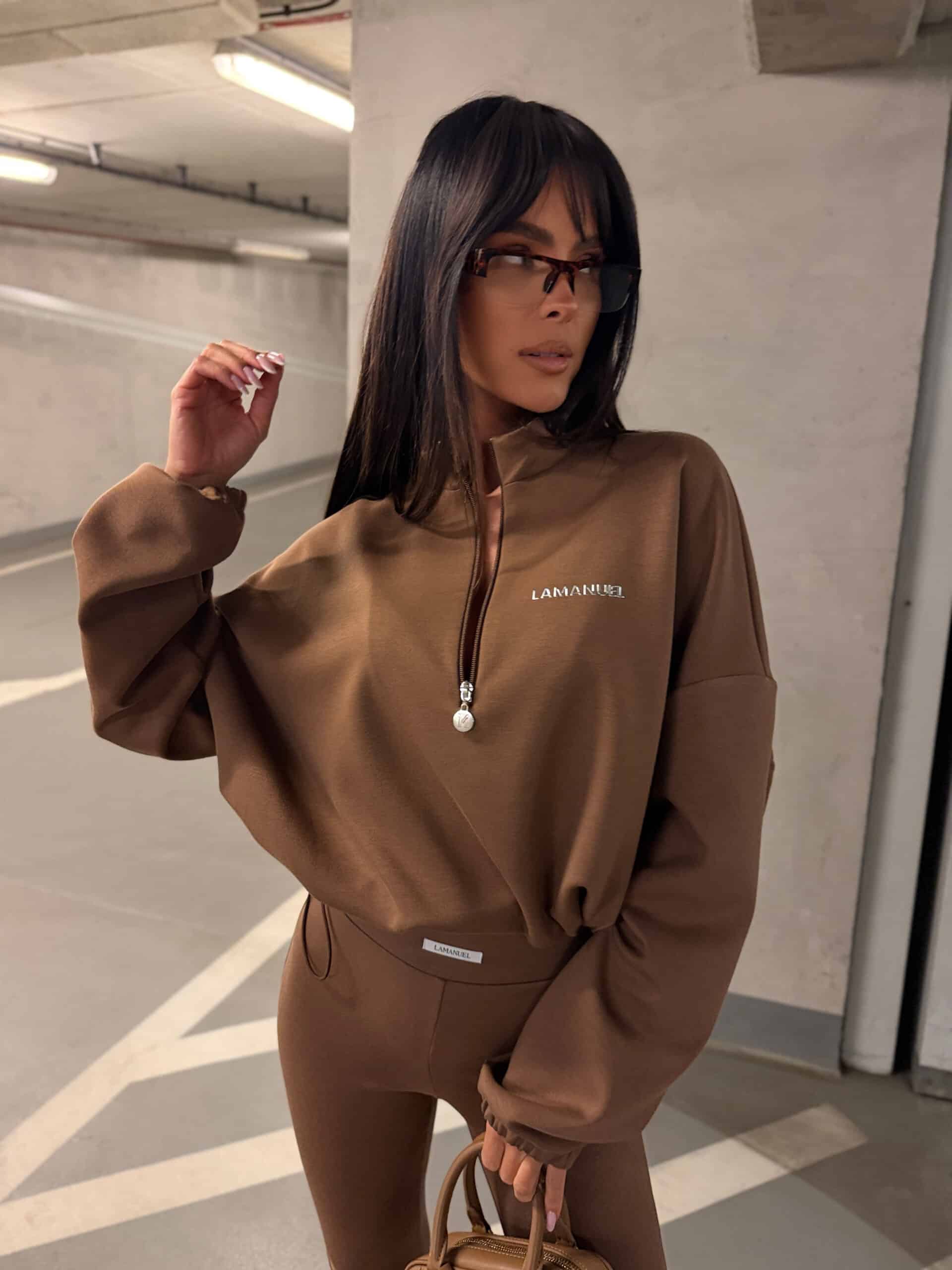Bluza LUXE La Manuel camel - obrazek 4