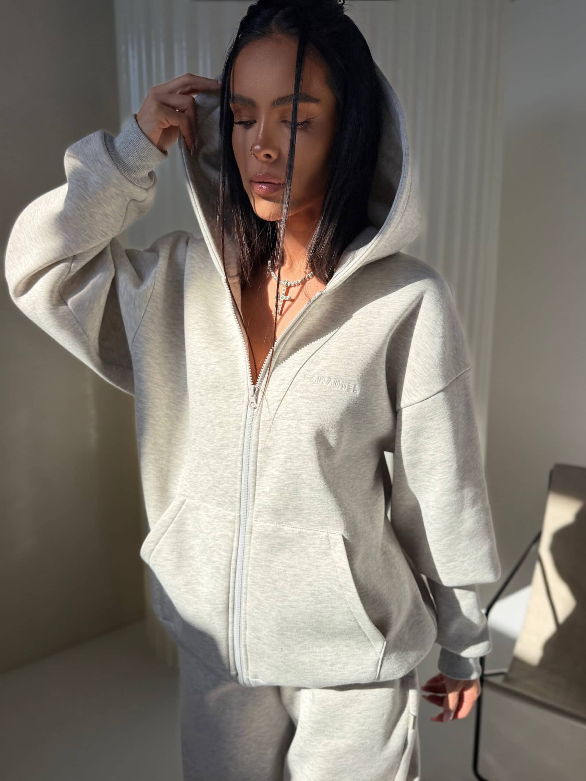 Bluza BAGGY La Manuel szara