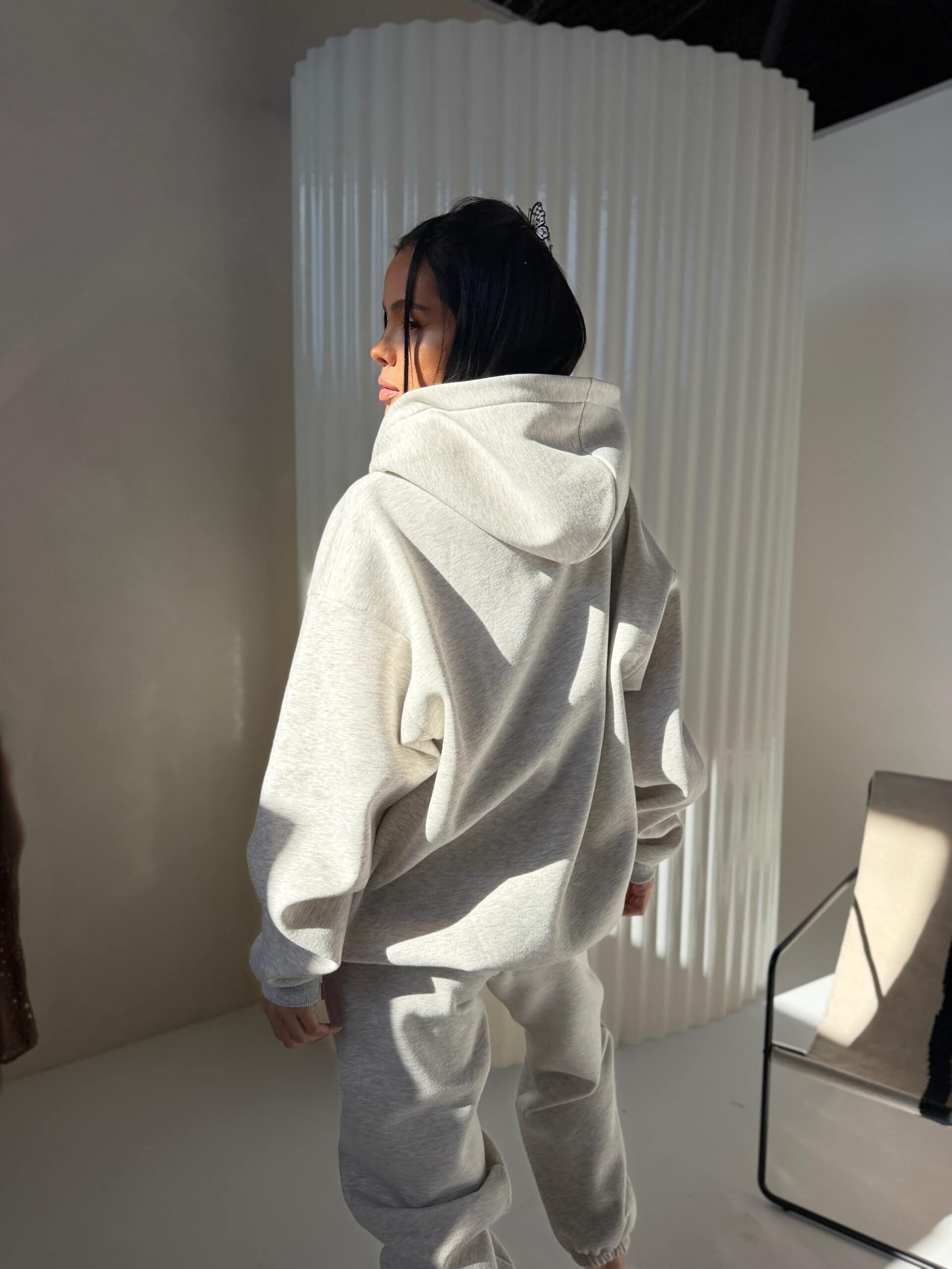 Bluza BAGGY La Manuel szara - obrazek 5