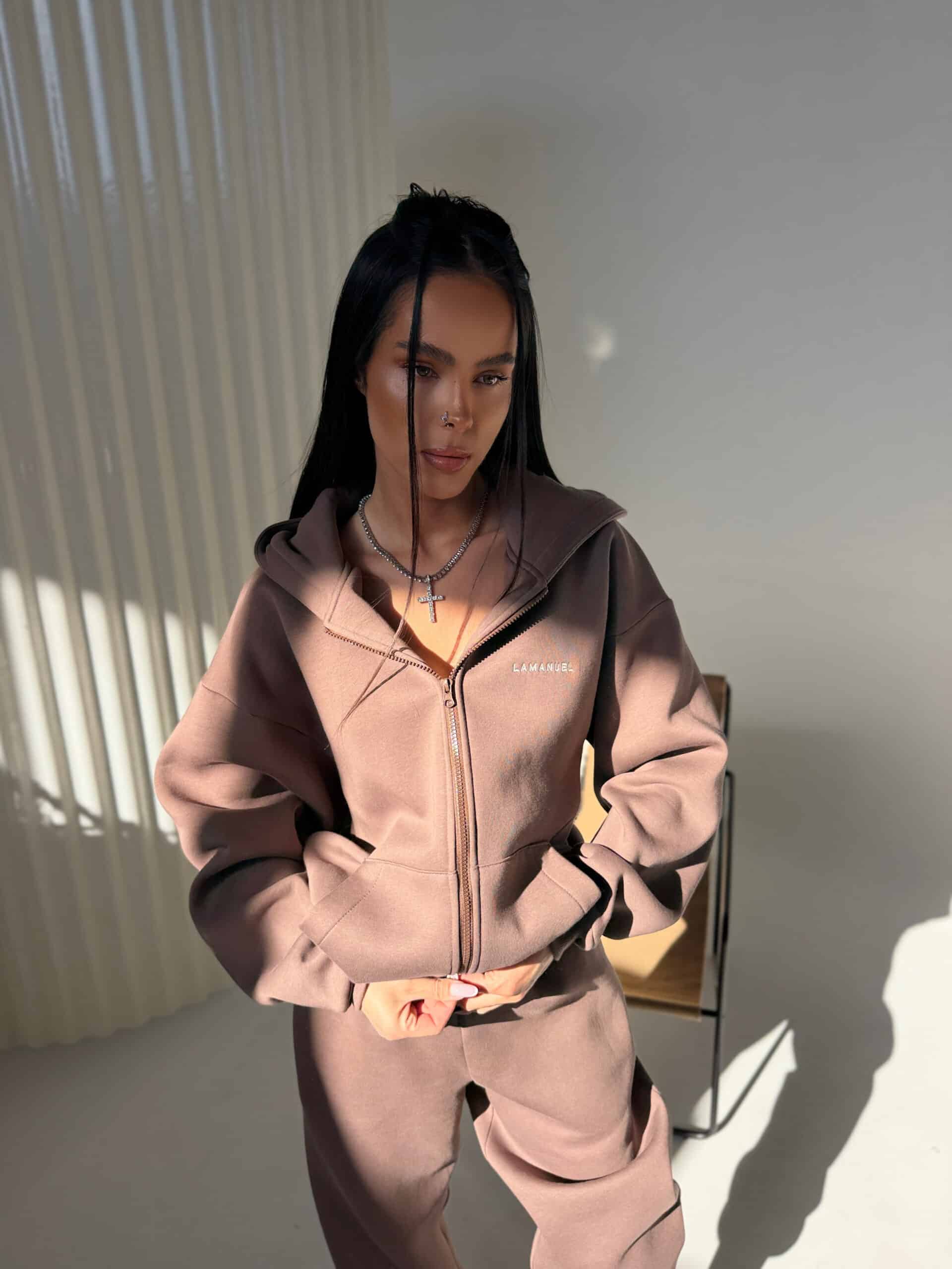 Bluza BAGGY La Manuel czekolada - obrazek 4