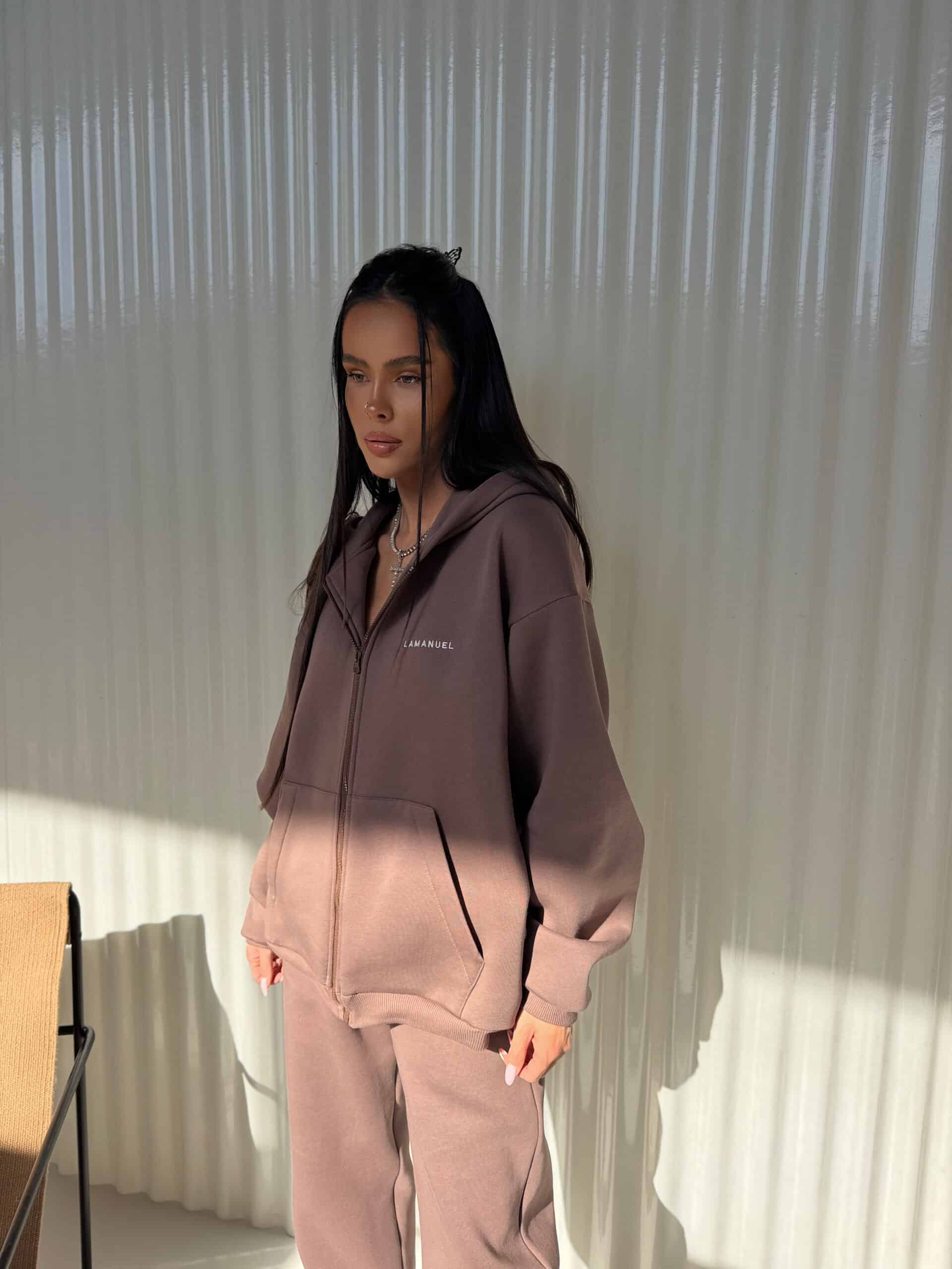 Bluza BAGGY La Manuel czekolada - obrazek 5