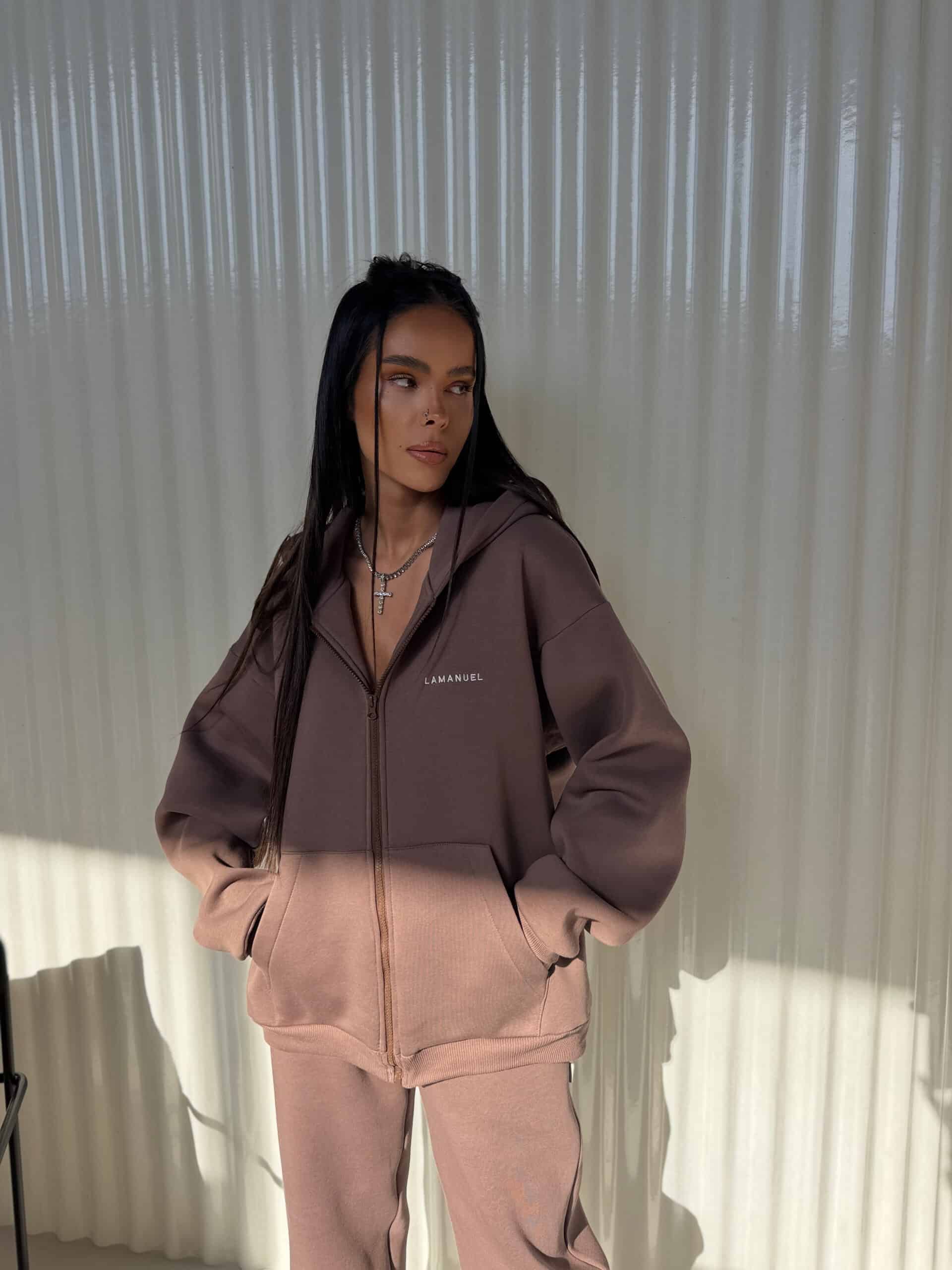 Bluza BAGGY La Manuel czekolada - obrazek 6