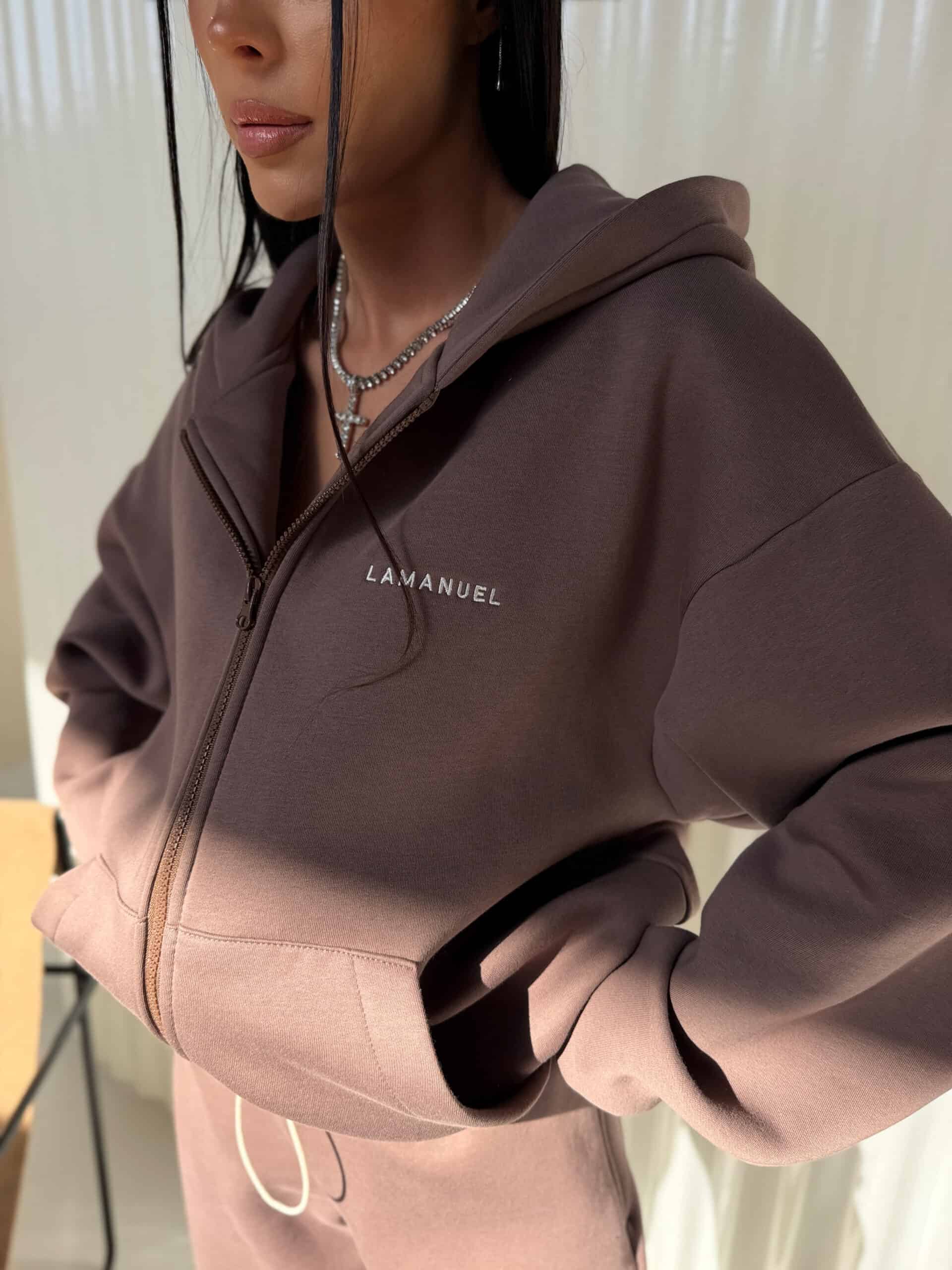 Bluza BAGGY La Manuel czekolada - obrazek 7