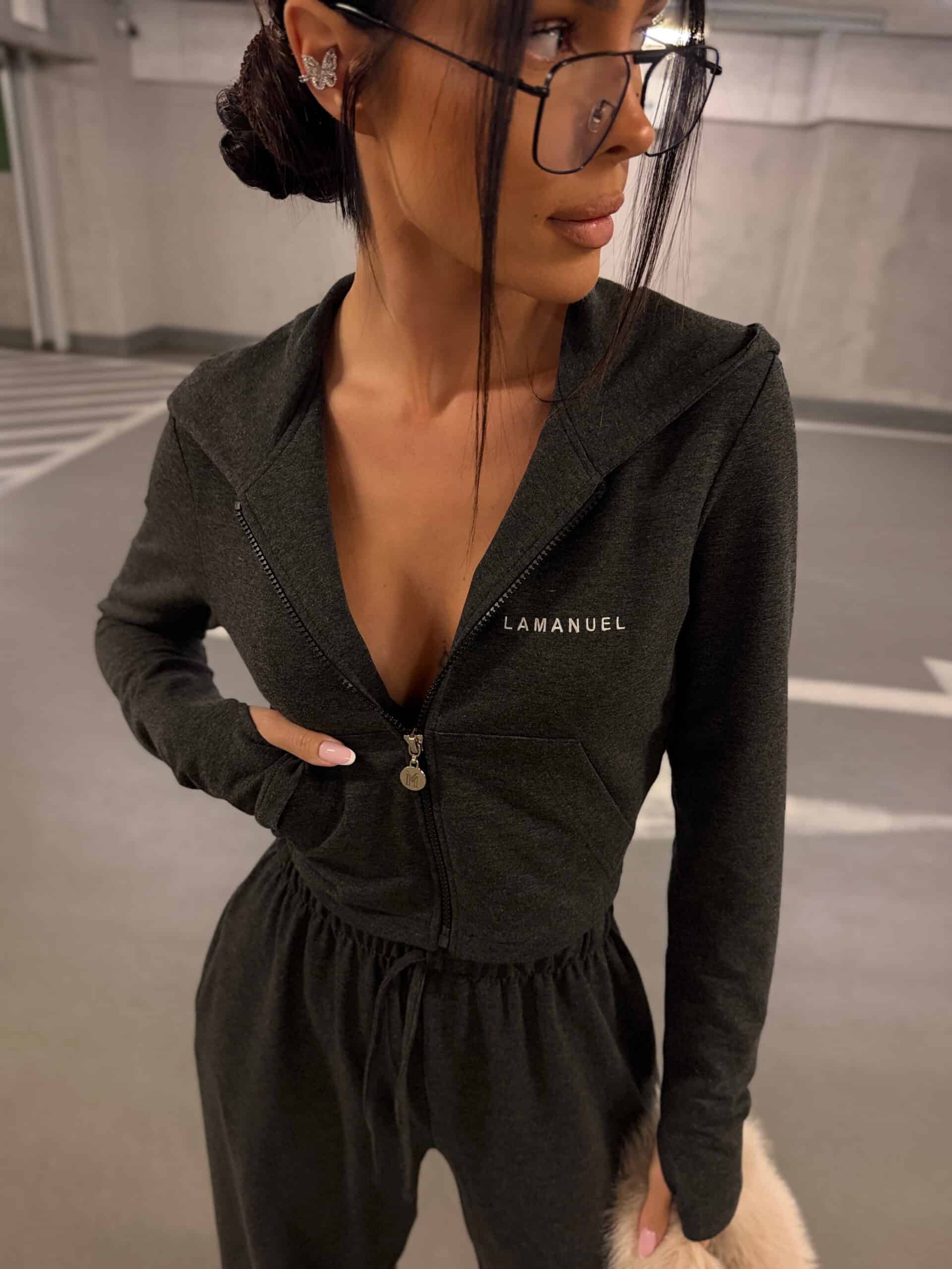 Bluza REBEL La Manuel antracyt