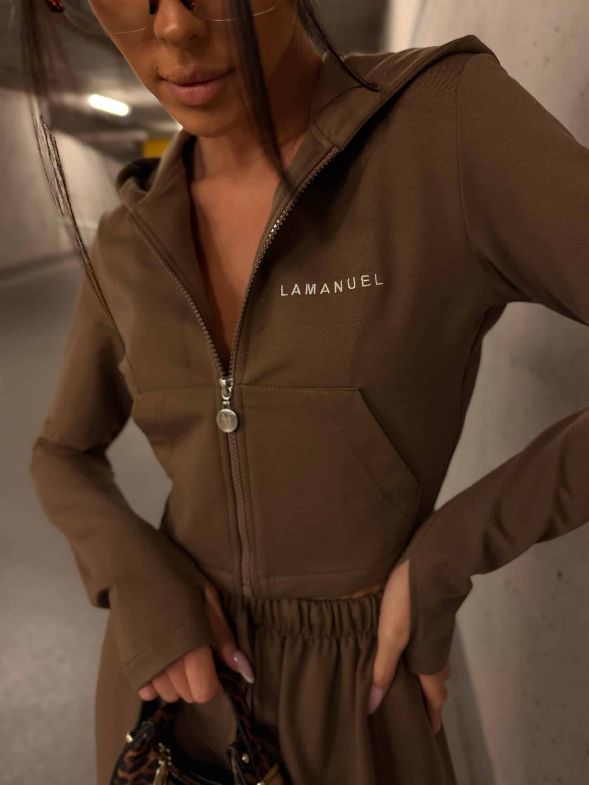 Bluza REBEL La Manuel czekolada - obrazek 2