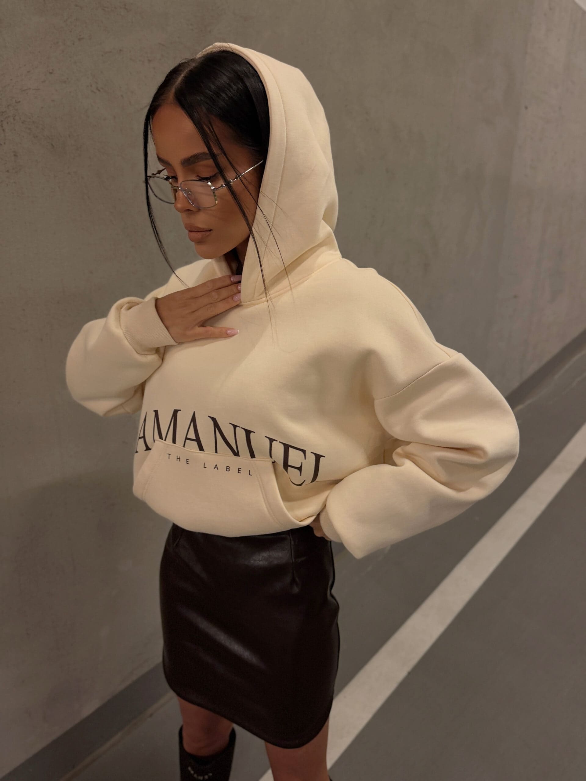 Bluza POCKET La Manuel kokos - obrazek 4