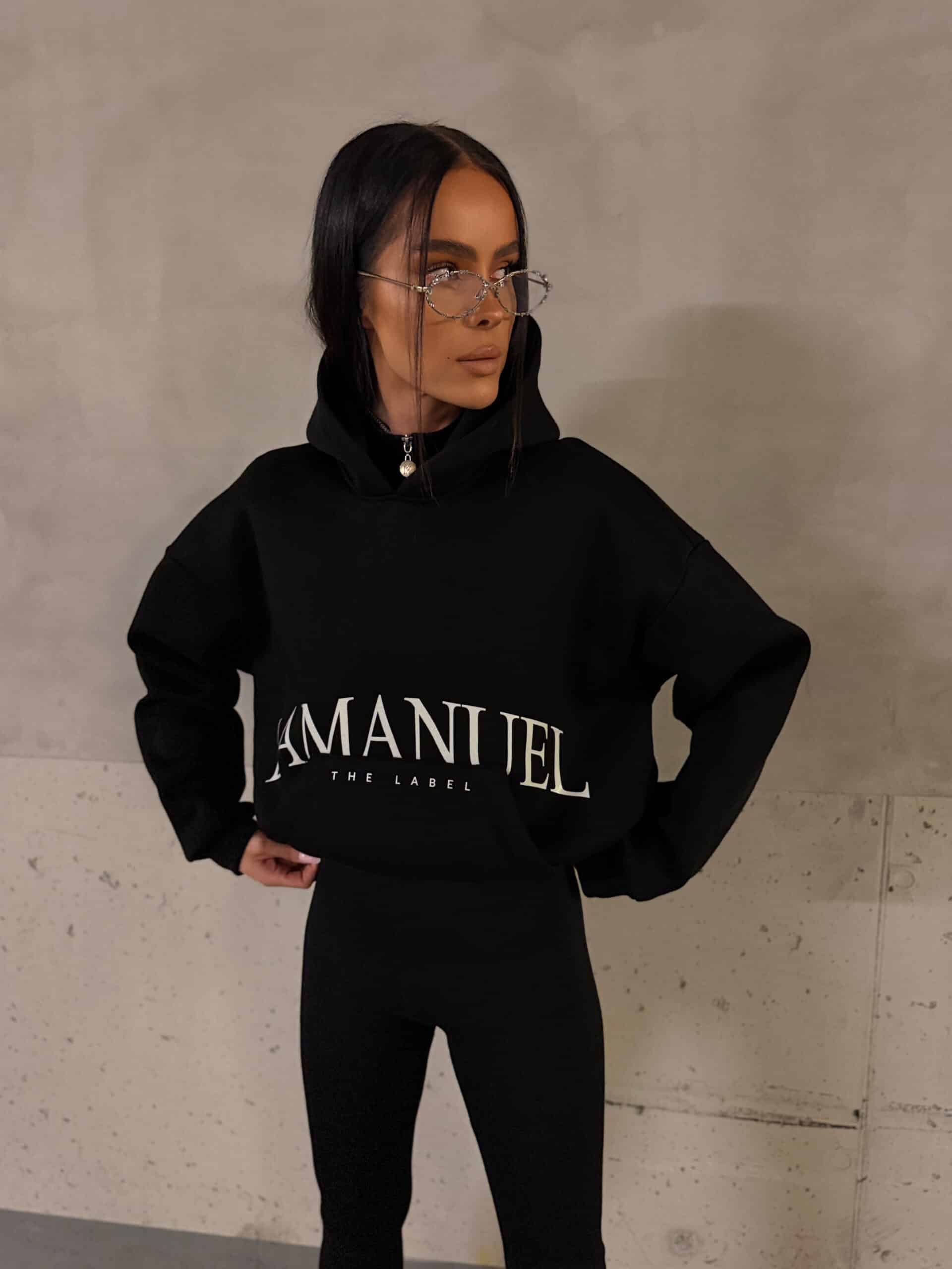 Bluza POCKET La Manuel czarna