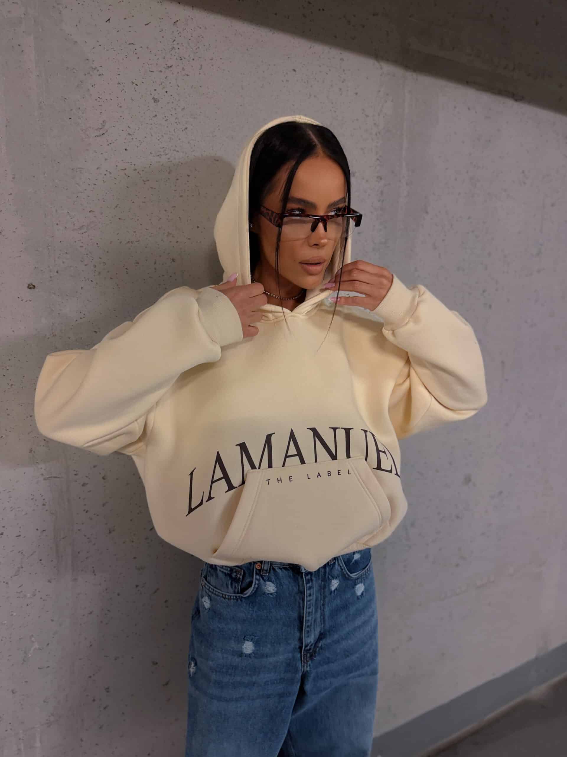 Bluza POCKET La Manuel kokos - obrazek 2