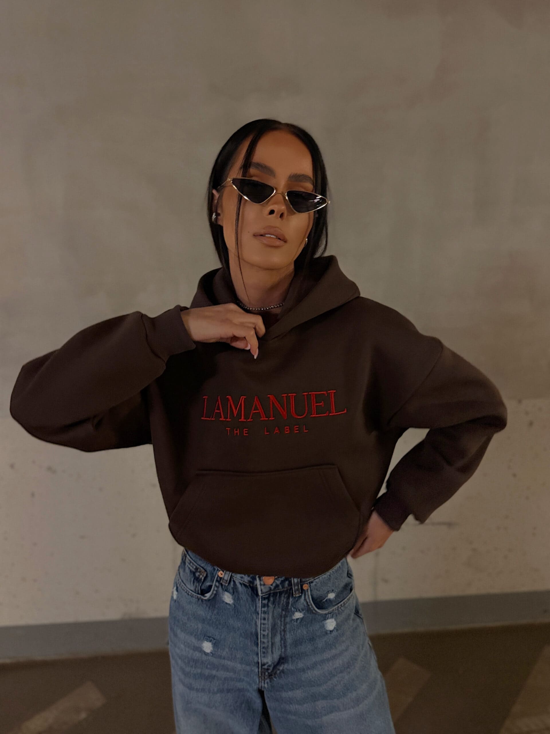 Bluza DEVIL La Manuel czekolada