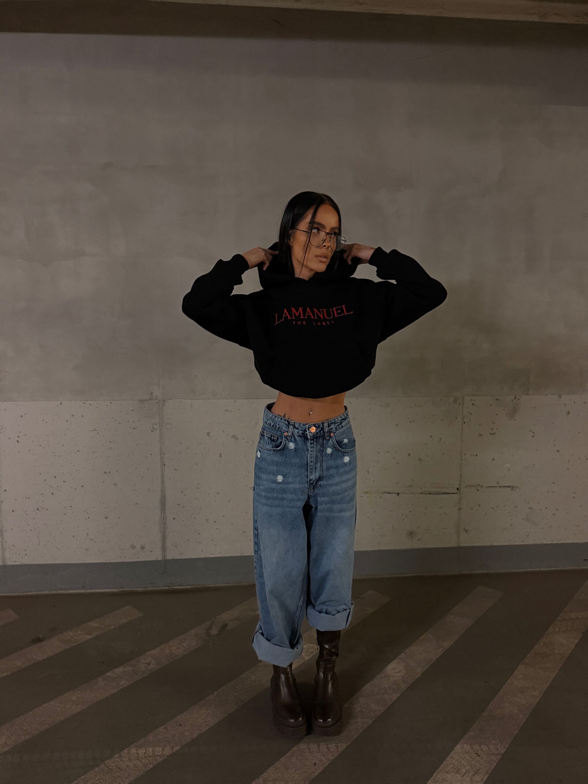 Bluza DEVIL La Manuel czarna - obrazek 2